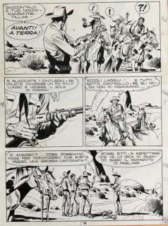 Tex - Giovanni Ticci - tavola originale - Loose page | Catawiki