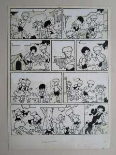 Nys, Jef - Originele pagina - Jommeke - gagplaat | Catawiki