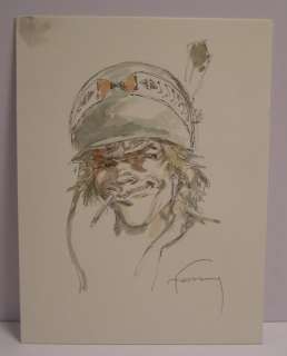 Hermann - Originele aquarel - Kurdy - (2019) | Catawiki