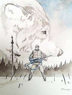 Kovacevic, Drazen - Dessin original - Projet de couverture - Carthago Adventures T4 - Amarok - (2016) | Catawiki