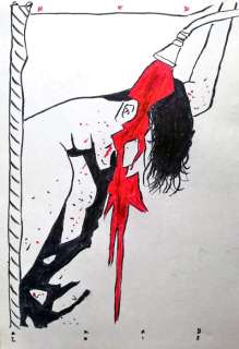 Dylan Dog - AkaB Illustrazione Originale "Red" Firmata - Loose page (2018) | Catawiki