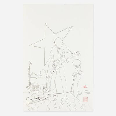 David W. Mack | Josie and the Pussycats #2 Variant Cover Original Art (Archie Comics, 2016) | Landry Pop Auctions