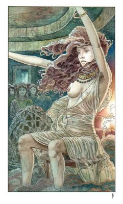 Federico Penco | L’Oracolo di Delfi | Tavole Originali