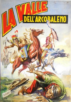 Uggeri, Mario |  » La vallée de l’Arc en Ciel  » – Couverture Originales | Zic et Bul