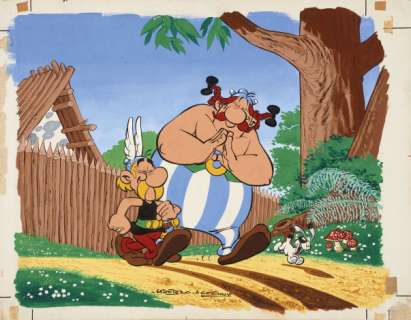 Albert Uderzo | Astérix, Obélix et Idéfix | Artcurial