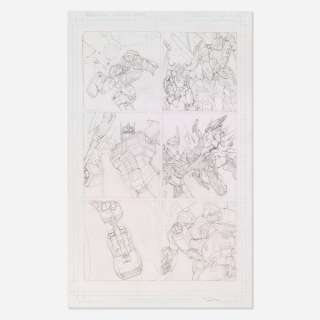 Lot 357 - Dan Khanna, Transformers Shattered Glass: Goldbug #4 Story Page 18 Original Art (IDW, 2021)