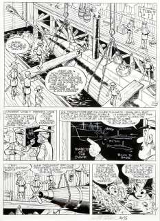 Lambil - Les Tuniques bleues, planche n°21 Ã  l‘encre de C…