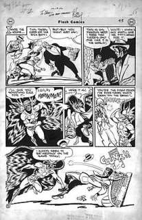 FLASH COMICS 1940-49 Issue #72 Interior Page