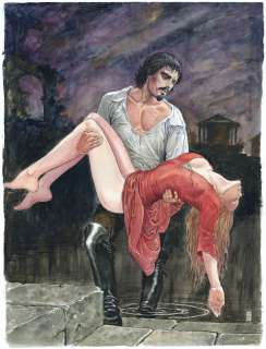 Milo Manara (Né En 1945) | Caravage, 2016 | Fauve Paris