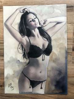 Fabrice Le Hénanff - Dessin original en couleur - Format: 21 x 29 cm. - (2019) | Catawiki