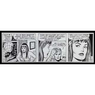 The Amazing Spider-Man Original Comic Strip Art 4-2-1990 | Goldberg Coins & Collectibles
