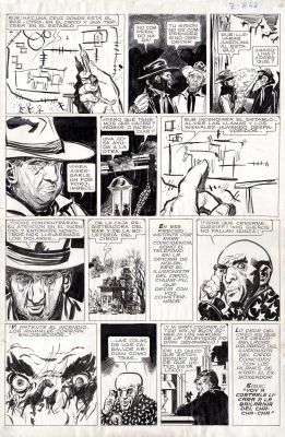 Alberto Breccia | El Cirque Tragico p.3 | Tavole Originali