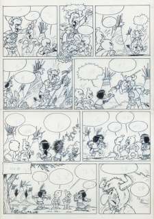 Coriginal Comic Art Drawn For the German Magazine "Yps" Available | KIPKA PRODUKTION (Josep Pareja): Gespenster… | Galerie Laqua