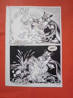 Magnus, Compagnia della Forca n° 18 - Tavola Originale pag.24 - Loose page - (1977) | Catawiki