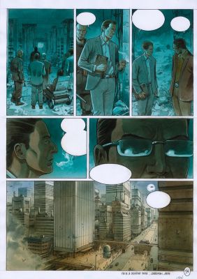 Grun | Metronom’ - Station orbitale (T.2) - Planche originale n°54 | Daniel Maghen