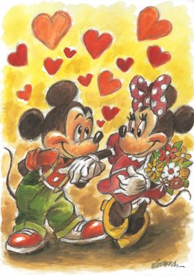 Mickey & Minnie – My Heart Is Yours | Corner4art