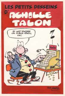 Greg | Achille Talon, illustration Ã  l’encre de Chin… | Banque Dessinée