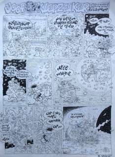 Schreurs, Eric - Originele pagina - Joop Klepzeiker - Reuze kip - (1995) | Catawiki