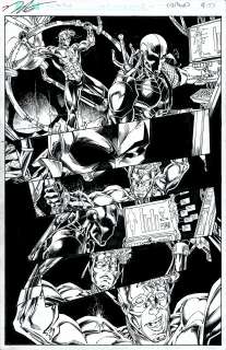 Brett Booth | Titans vol. 2 #11 page 16 | Abel Original Art