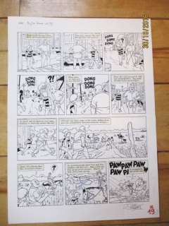 Dirk Stallaert - Originele pagina - Nino 3 - De Grote Draak - (1995)