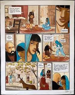 Lenaerts, Eric - Originele pagina in kleur - De Romantici 3 - De compagnons van de Cheeta - (2003)