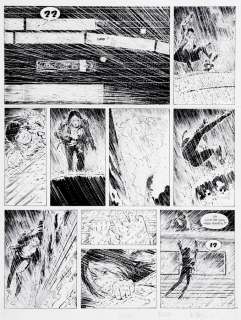 Vance | XIII,Â planche n°11 Ã  l’encre de Chine de l&… | Banque Dessinée