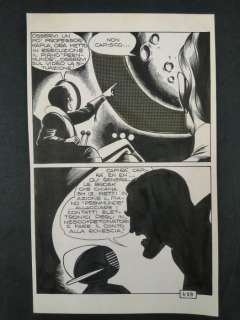 Gesebel n. 4 - tavola originale "La Notte dei Pipistrelli" - Loose page - (1966) | Catawiki