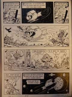Merho & Vandersteen - Originele pagina (p.12) - Pats 2 - De Blauwe kruik - Loose page - (1975) | Catawiki