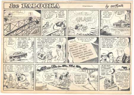 M. Leff | Leff - Joe Palooka 4/7/1930s | Russ Cochran