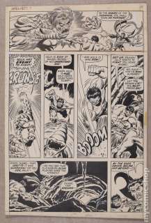 Original Art for Defenders (1972) Issue 1, Page 12 by Sal Buscema and Frank Giacoia | mycomicshop.com