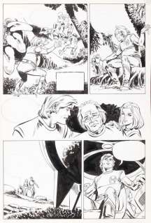 De Huéscar | Captain York, planche n°10 Ã  l’encre de Chin… | Banque Dessinée