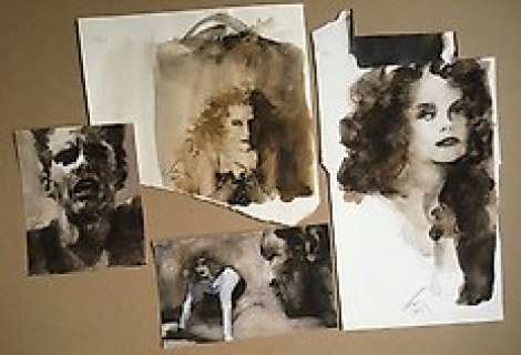 De Metter, Christian - De Metter, Christian - 4x Dessin original - Emma