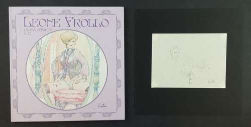 Leone Frollo | Leone Frollo - Vol. a Tiratura Limitata "Mona Street & C." Con Disegno Originale Firmato - Cartonné - EO - (2016) | Catawiki