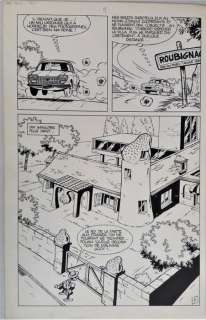 Aidans, Édouard | Aidans, Édouard - Originele pagina - Bob Binn et le roi de la tarte aux fraises - (1970) | Catawiki