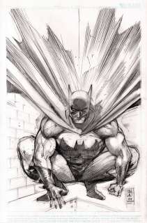 Eddy Newell - Large Batman Pinup (1999)