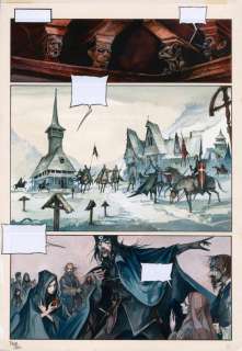 Pascal Croci - Planche originale - Dracula - Intégrale