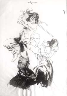 Massimo Carnevale | Massimo Carnevale - Conan original sketch - Page volante | Catawiki