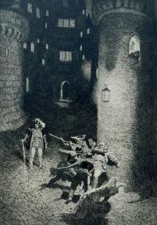 Norman Lindsay (Australian, 1879-1969) | Ambuscade (1937) | Shasta/Phoenix