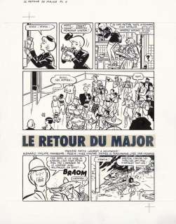 Chaland - Le retour du Major : Grubert Ã  Holllywood - 1984
