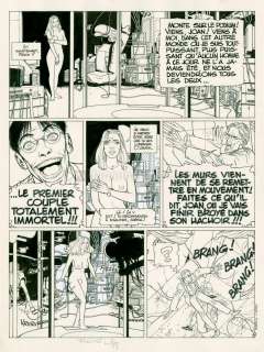 Claude Plumail - Planche originale (rustines) - Pour l‘amour de Joan - Le cybertueur