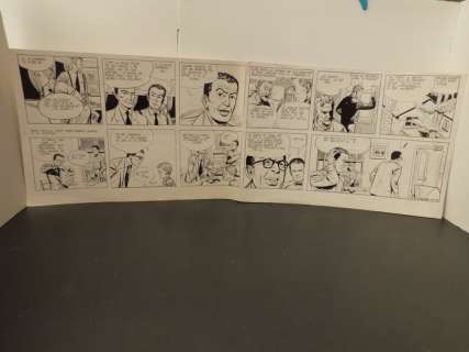 Forton, Gérald | Forton, Gérald - Planche originale - Le Garage bleu - (1959) | Catawiki