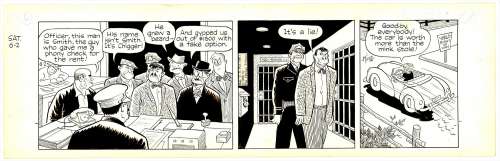 Frank King | King – Gasoline Alley 6/2/1956 NO RESERVE! | Russ Cochran