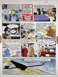 Dimitri | Dimitri - Planche originale couleur - Le Goulag T12 - Halte Ã  la viscère (planche 13) - (1992) | Catawiki