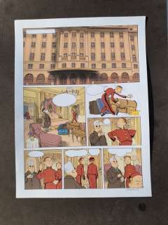 Durieux Christian | Durieux, Christian (Une aventure de Spirou et Fantasio par...) - Planche originale (p.12) - Pacific Palace - Page volante - (2020) | Catawiki
