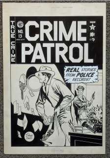 Johnny Craig | Craig - CRIME PATROL #13, EC Cover Art, 1949 | Russ Cochran