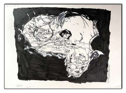 Munuéra | Munuéra, José Luis - 4ème de couverture originale - NÃ¤vis - (2004/2019) | Catawiki