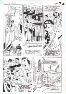 Rod Whigham | The Jaguar #10 P.7 - Babe At Costume Store - 1992 | Anthony’s Comic Book Art
