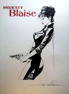 Candita, Giuseppe | Candita, Giuseppe - Original drawing - Tribute to Modesty Blaise - (2021) | Catawiki