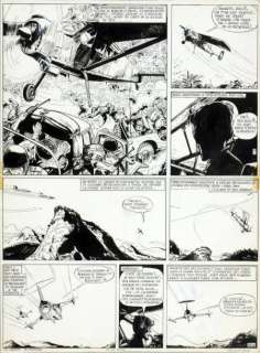 Jije (Joseph Gillain, Dit) | JIJe TANGUY ET LAVERDURE. Les anges noirs. Encre de Chine pour… | Coutau Bégarie