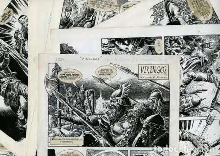 Historia Completa Original de Enrique Alcatena - Vikingos 12p (completo) - Record